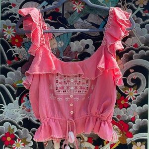 New! Love Sam Flirty Top 💘 Size XS